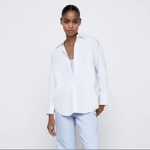 Zara Poplin Shirt
